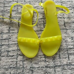 JCrew Yellow Jelly Women's Sandals